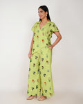 Meadow Green Floral Co - ord Set - Vakr Studios