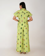 Meadow Green Floral Co - ord Set - Vakr Studios
