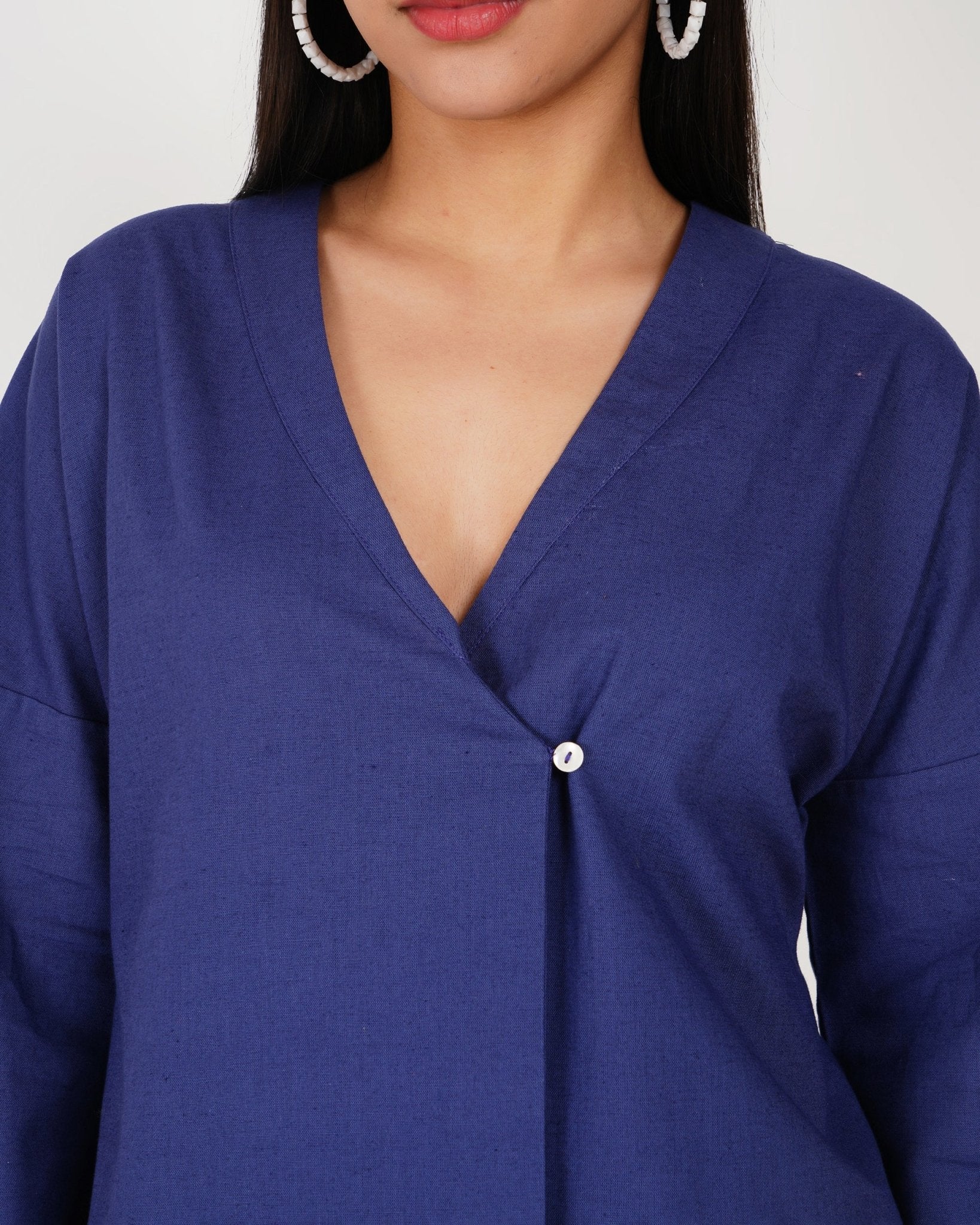 Midnight Flow Linen - Blend Co - Ord Set - Vakr Studios