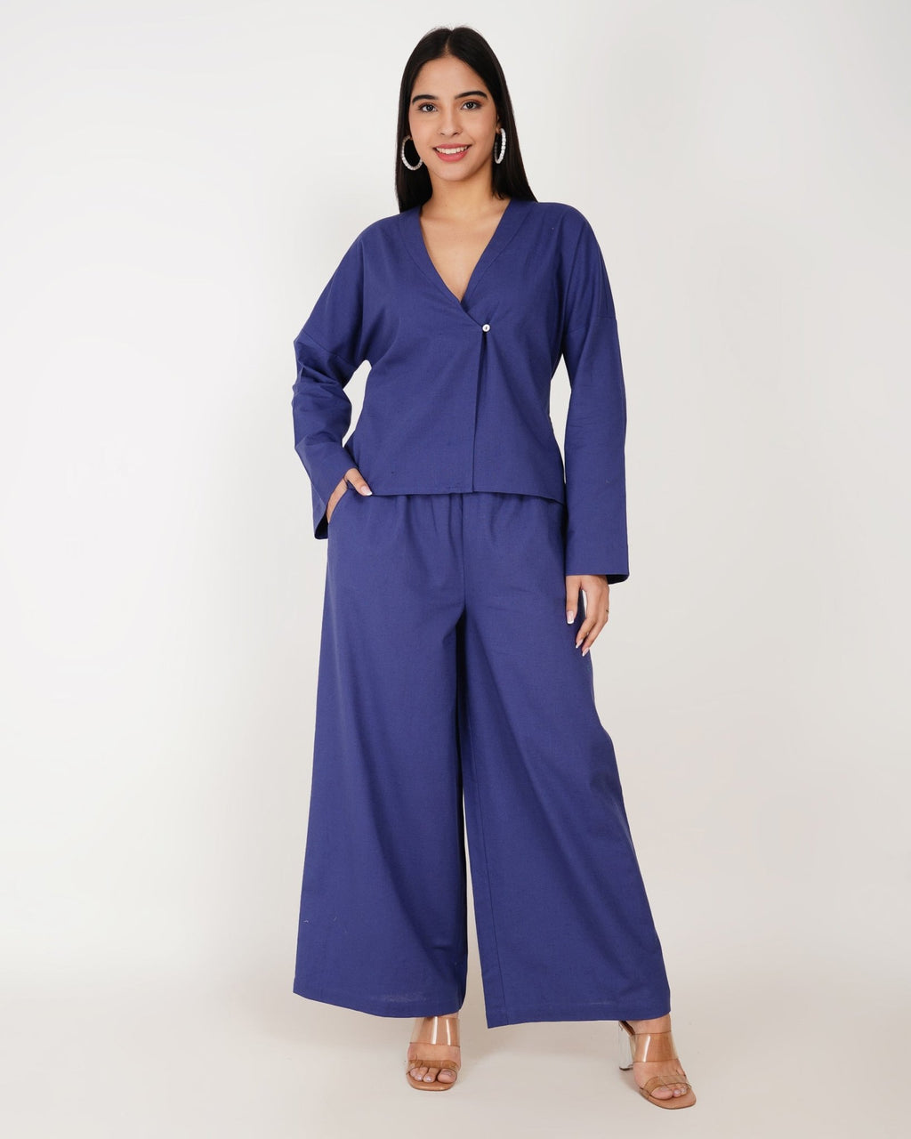 Midnight Flow Linen - Blend Co - Ord Set - Vakr Studios