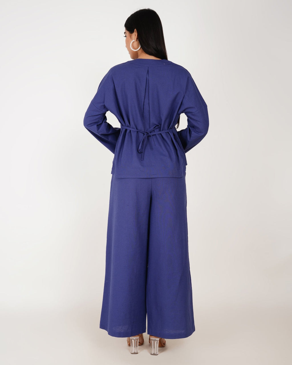 Midnight Flow Linen - Blend Co - Ord Set - Vakr Studios