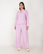 Softline Pink Linen - Blend Co - Ord Set - Vakr Studios