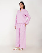 Softline Pink Linen - Blend Co - Ord Set - Vakr Studios